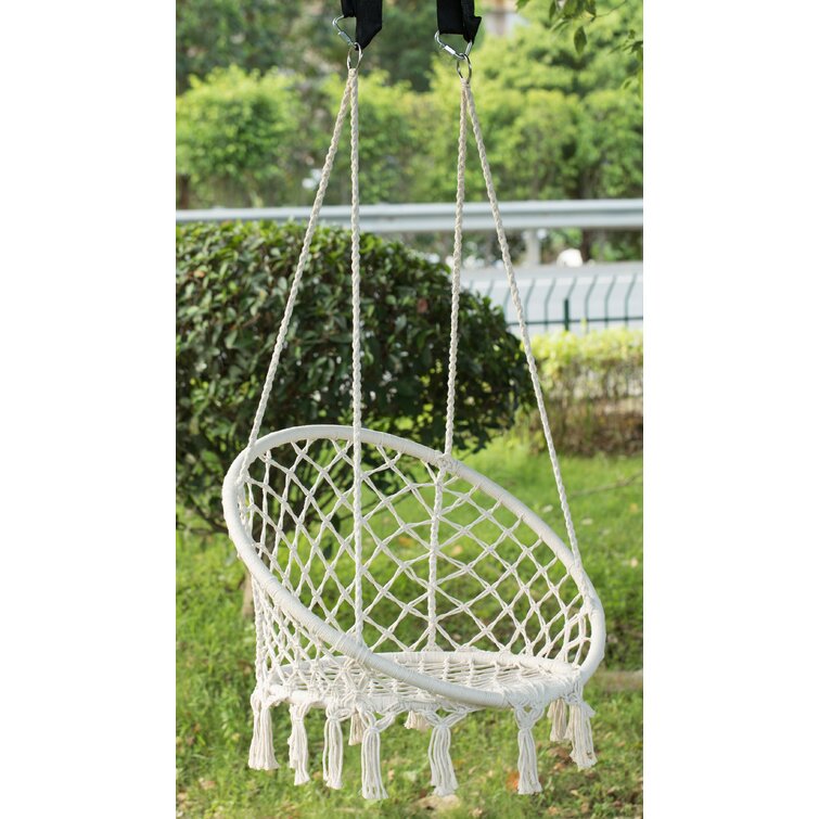 Macrame porch online swing